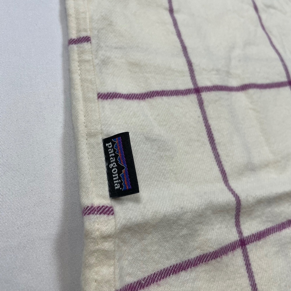 Patagonia Organic Cotton Fjord Flannel Shirt Woodland Natural XXL NWT MSRP $99 - Picture 10 of 11